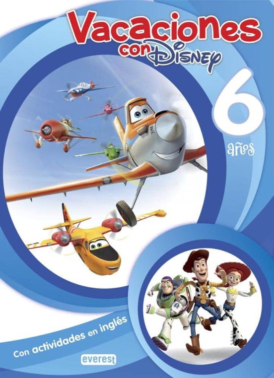 Vacaciones Con Disney 6 Años Con Actividades En Ingles