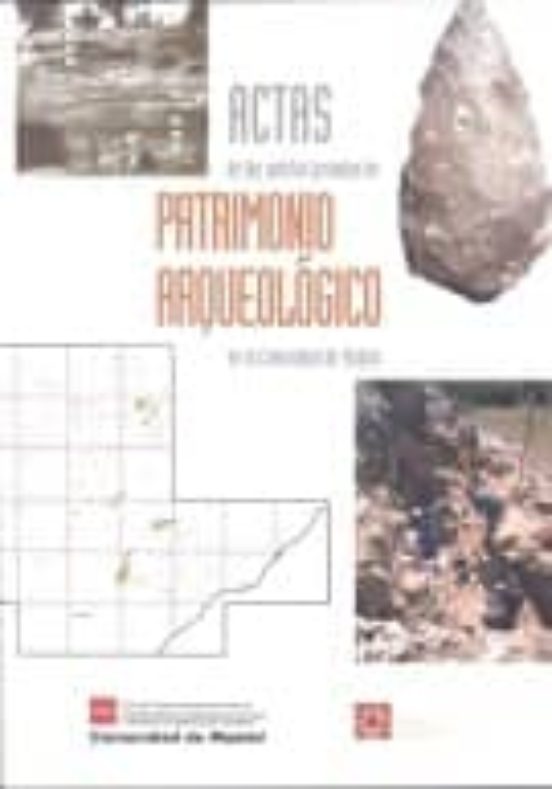 Actas V Jornadas Patrimonio Arqueologico Comunidad De Madrid