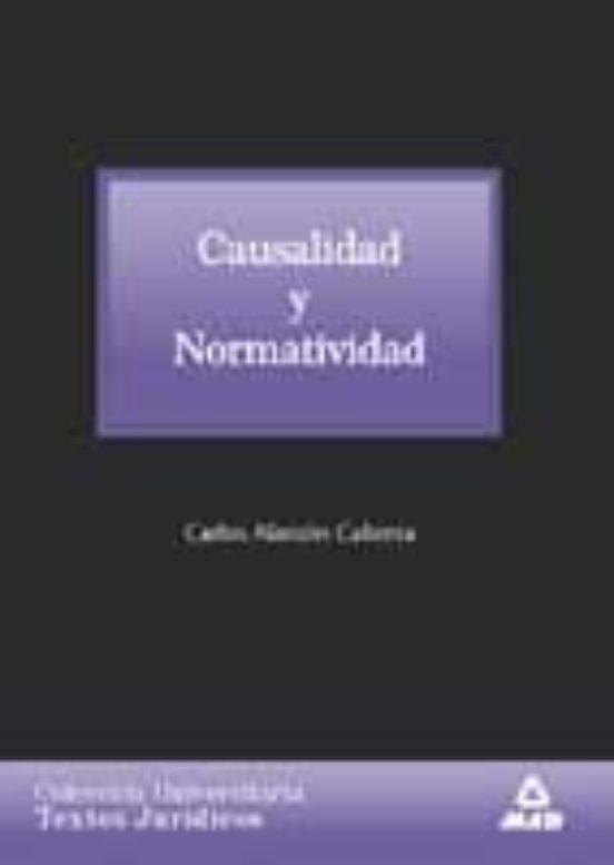 Causalidad Y Normatividad