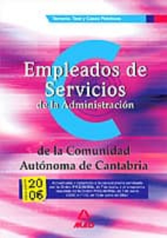 Empleados De Servicios De La Comunidad Autonoma De Cantabria. Tem Ario