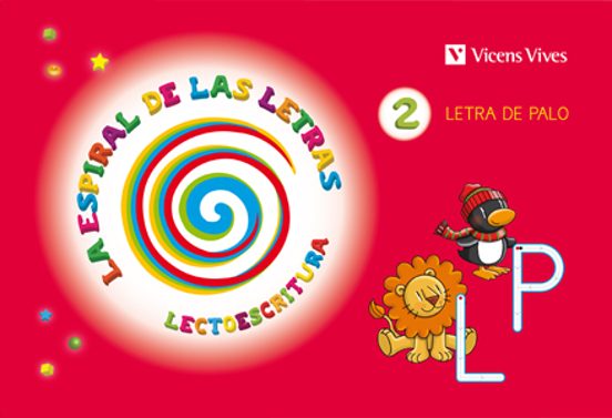 La Espiral De Las Letras Lectoescritura 2 Letra De Palo Infantil