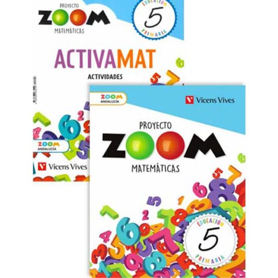 Matemáticas 5º Primaria Monovolumen + Activamat Andalucía