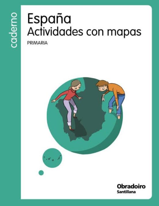 Caderno Actividades Con Mapas España Gallego Ed10