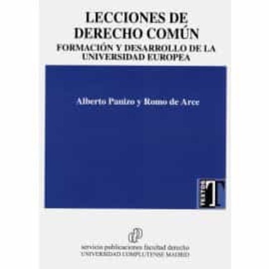 Lecciones De Derecho Común