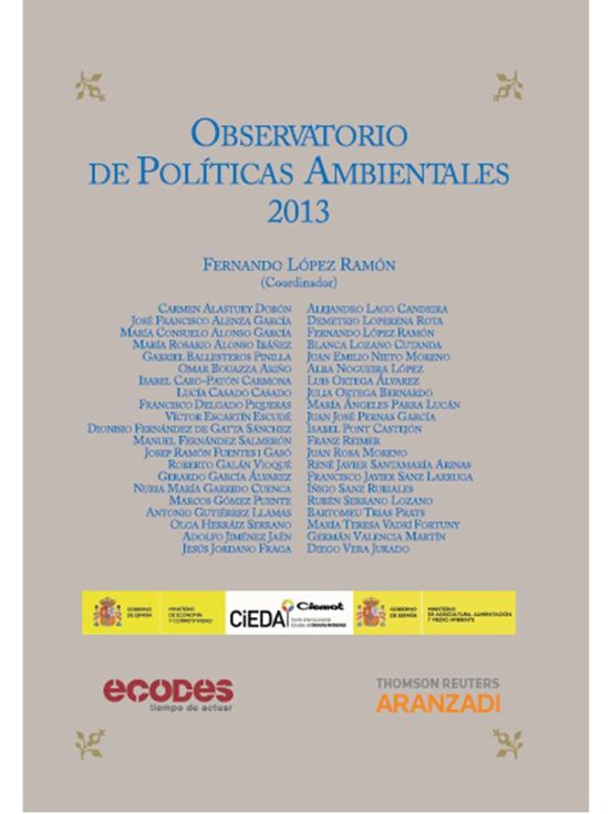 Observatorio De Políticas Ambientales 2013