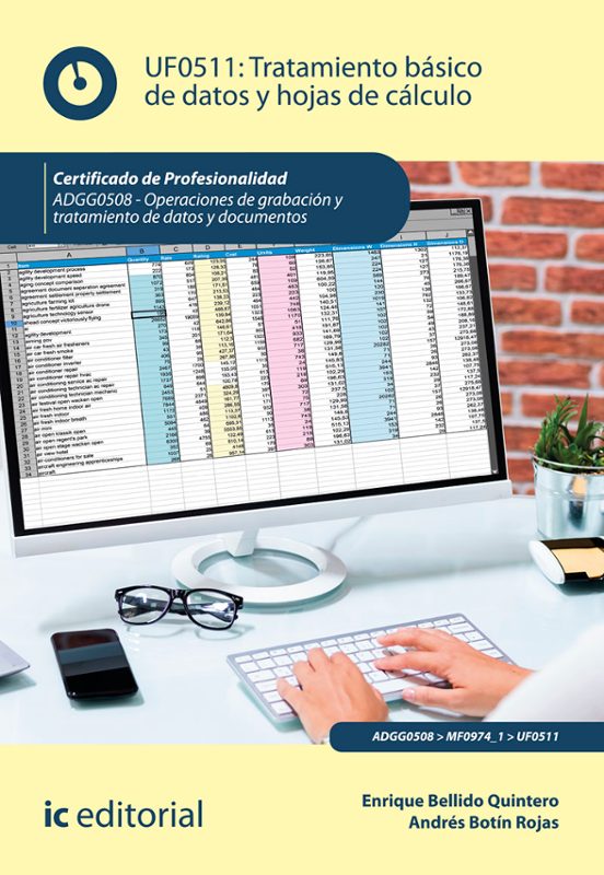 Adgg0508 Tratamiento Básico De Datos Y Hojas De Cálculo. - Op