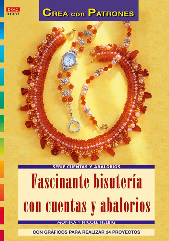 Bisuteria Con Cuentas Ensartadas En Puntos De Cadeneta