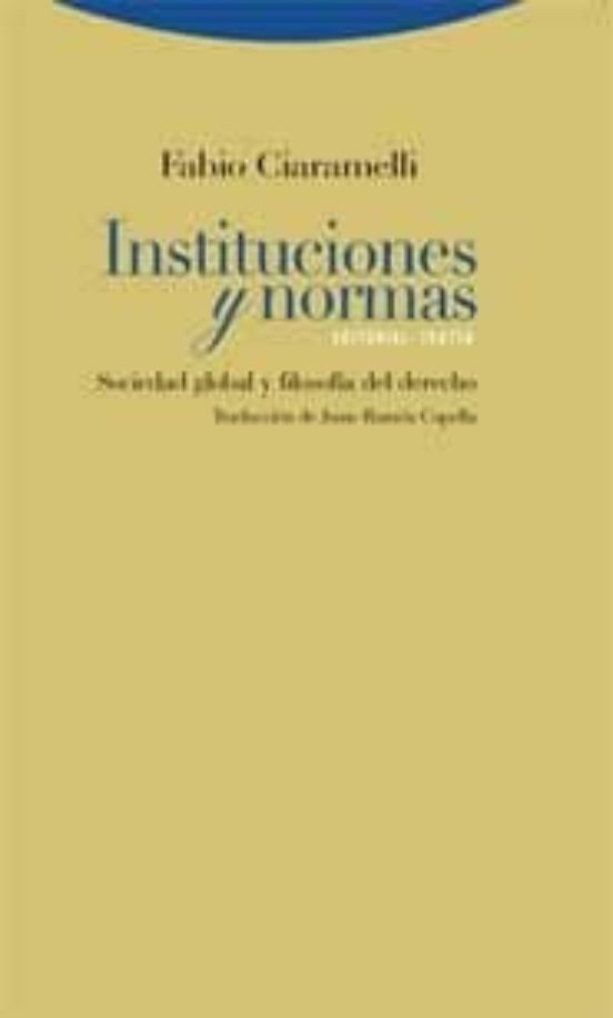 Instituciones Y Normas