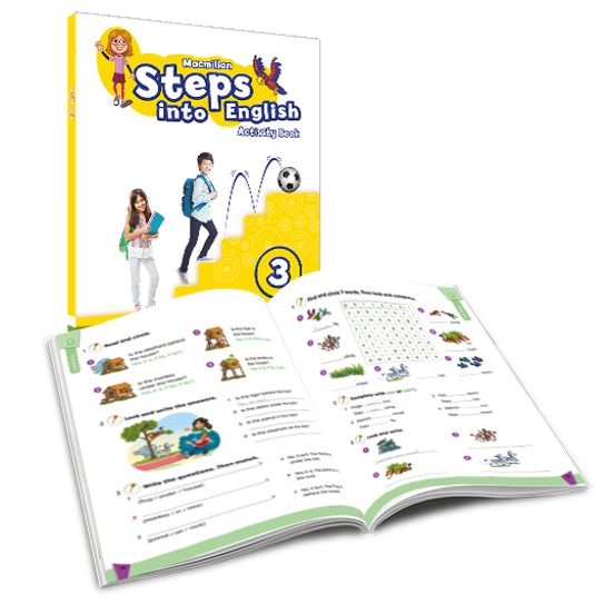Steps Into English 3º Primaria Activity Book Pack