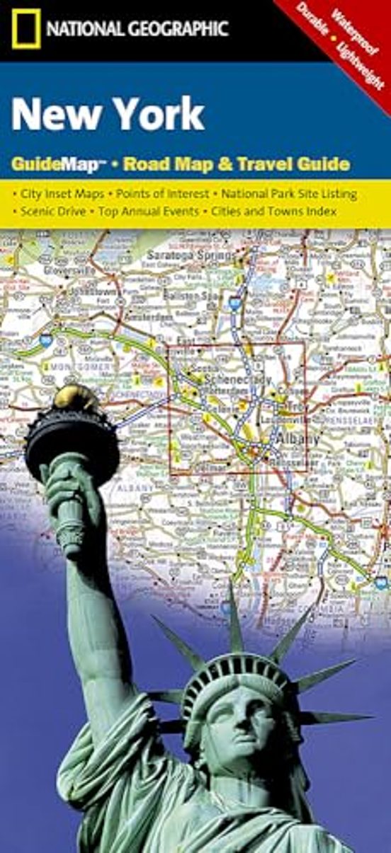 New York: State Guide Maps