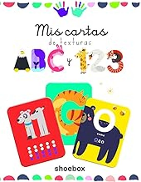 Mis Cartas De Texturas Abc Y 123