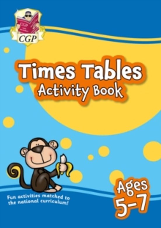 Times Tables Activity Book For Ages 5-7