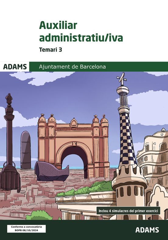 Temari 3 Auxiliar Administratiu-iva Ajuntament De Barcelona