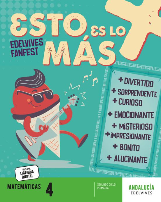 Matemáticas 4º Educacion Primaria Proyecto Fanfest Andalucía Ed 2023