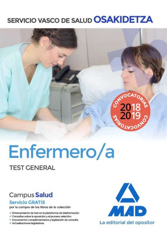 Enfermero/a De Osakidetza-Servicio Vasco De Salud. Test General