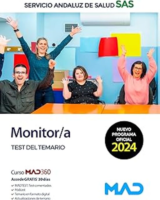 Monitor/a Del Servicio Andaluz De Salud. Test Comun