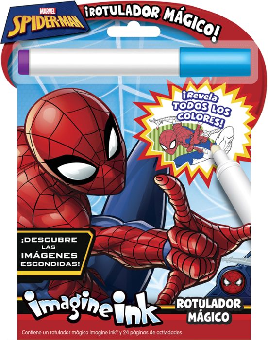 Portada de Spider-Man. Rotulador mágico