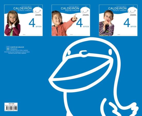 Caldeirón 4 Anos. Galicia Educación Infantil 3-5 Años