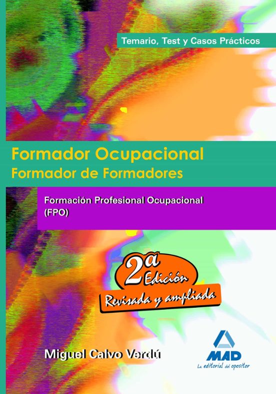 Formador Ocupacional. Formacion Profesional Ocupacional. Temario Test