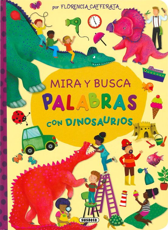 Mira Y Busca Palabras Con Dinosaurios