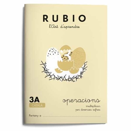 L Art D Aprendre. Operacions Rubio 3a