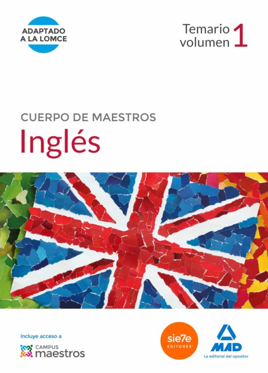 Cuerpo De Maestros Ingles: Temario