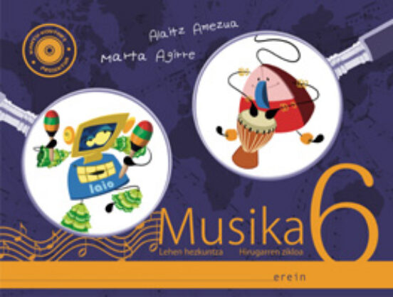 Musika Lh 6 Testuliburua+lan-Koadernoa+cd-Audio