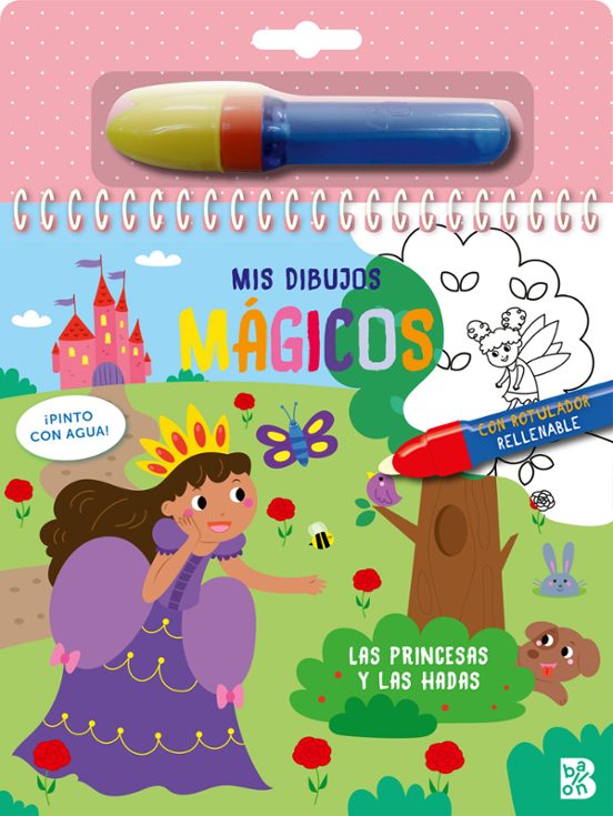 Pinto Con Agua - Las Princesas Y Las Hadas