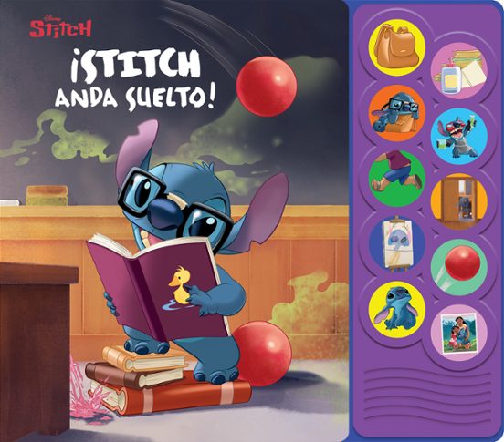 Disney Stitch: ¡Stitch Anda Suelto! - Libro de Escuchar y Aprender