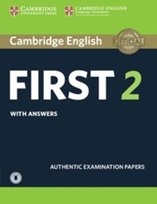 Cambridge English: First 2 Student S Book With Answers & Audio