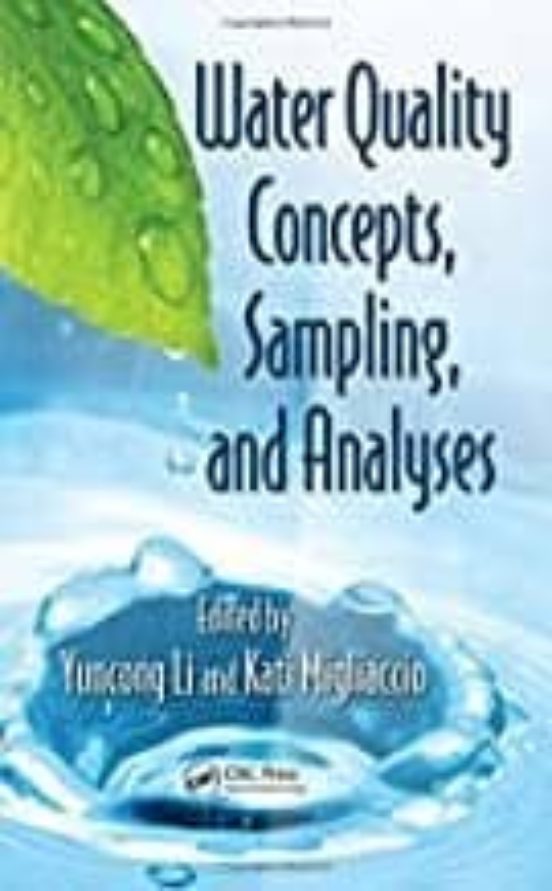 Water Quality Concepts Sampling And Analyses