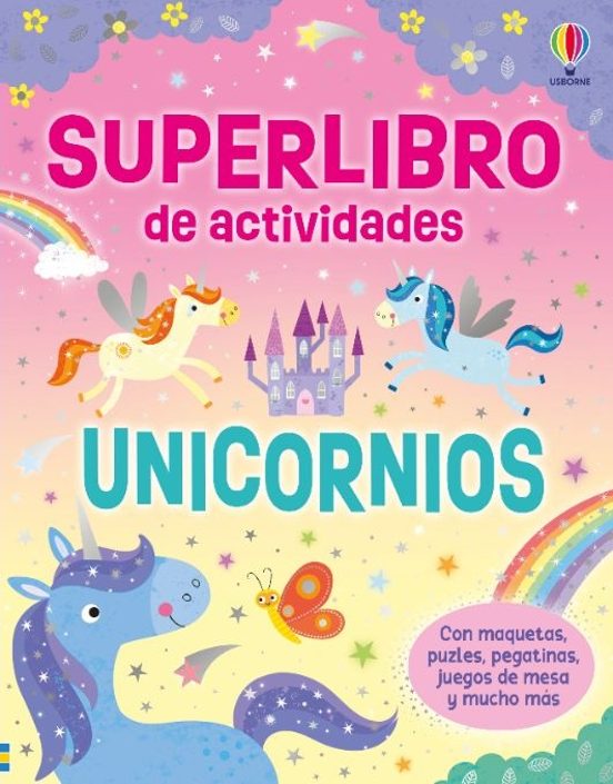 Superlibro De Actividades Unicornios
