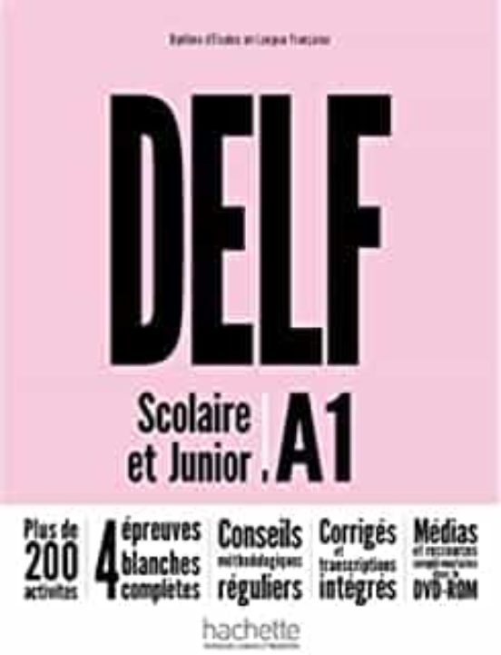 Delf A1 Scolaire Et Junior + Dvd Rom