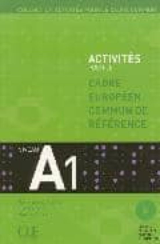 Activities Pour Le Cadre Europeen De Reference