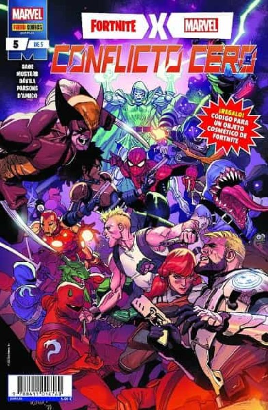 Marvel/fortnite Conflicto Cero N.5