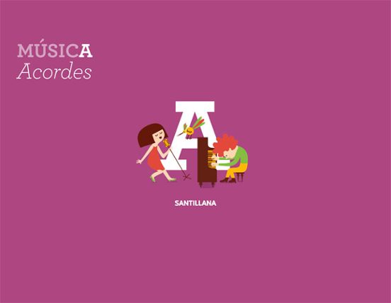 Musica + Atril 6º Educacion Primaria Serie Acordes Ed 2019 Cast