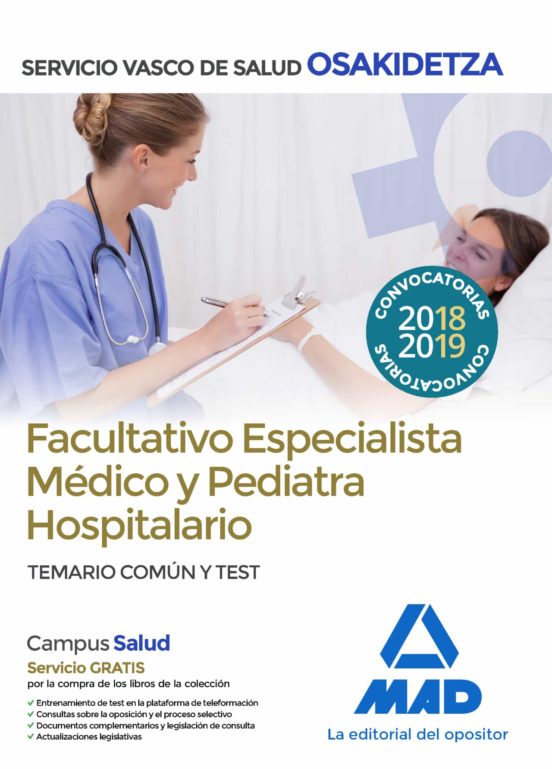 Facultativos Especialistas Medicos Y Pediatras Hospitalarios De Sakide