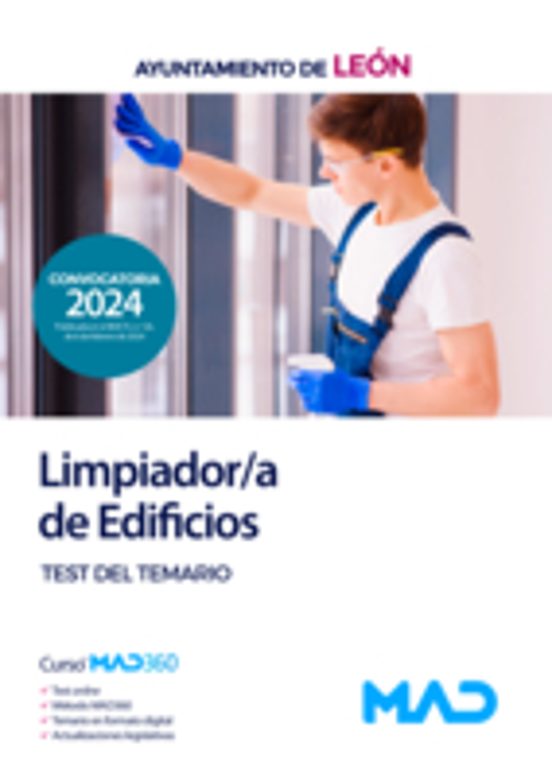 Limpiador/a De Edificios. Test Del Temario. Ayuntamiento De León