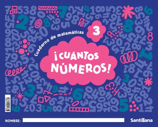 Nivel 3 Cuantos Numeros 4 Años Cuaderno