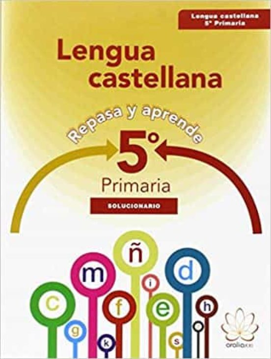Solucionario Lengua 5º Educacion Primaria Repasa Y Aprende Ed 2015