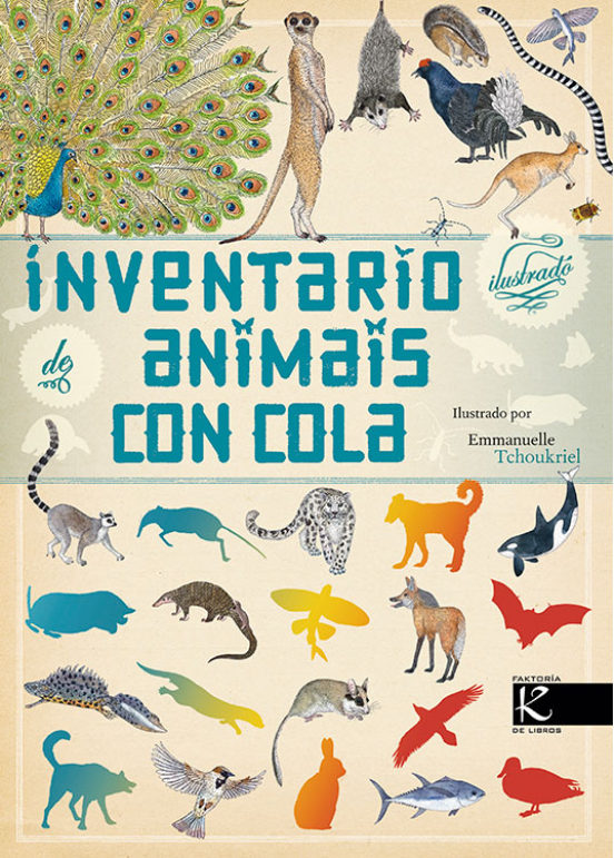 Inventario Ilustrado De Animais Con Cola