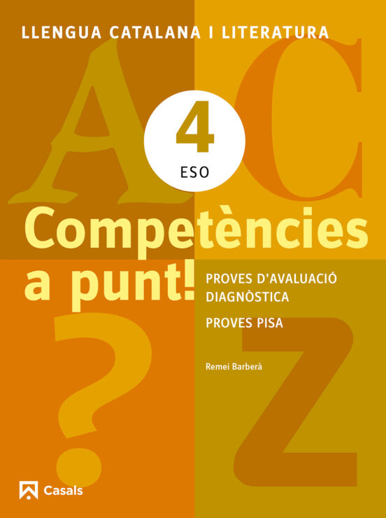 Competències A Punt! Llengua 4 Eso Ed 2013 Cataluña/balears