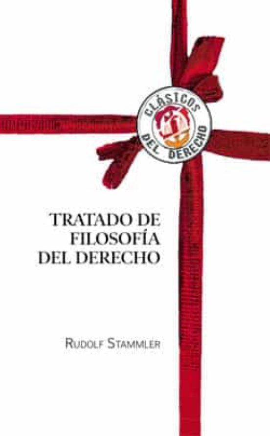 Tratado De Filosofía Del Derecho