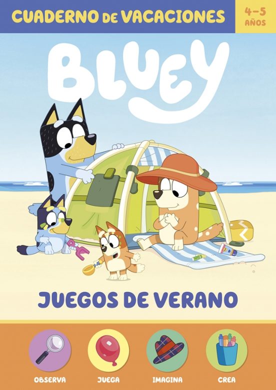 Bluey. Cuaderno De Vacaciones - Juegos De Verano