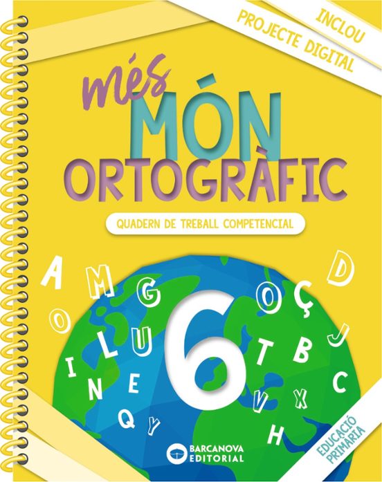 Més Món Ortogràfic 6º Educaci Primaria Quaderns Cataluña / Islas Balea