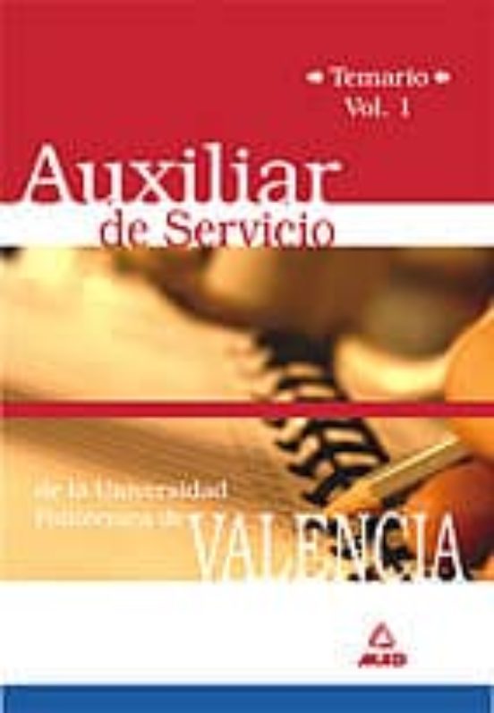 Auxiliar De Servicio De La Universidad Politecnica De Valencia: T Emar