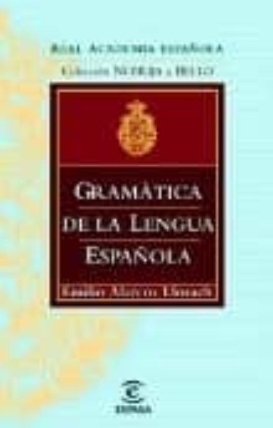 Gramatica De La Lengua Española