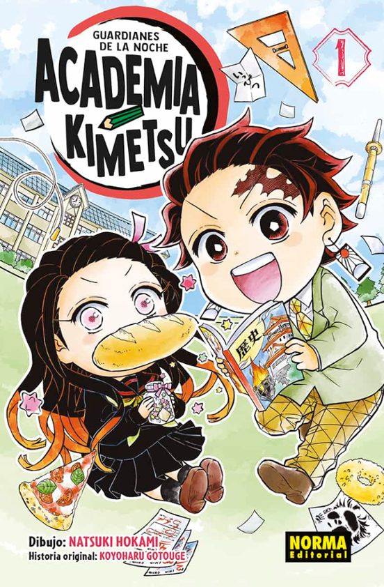 Guardianes de la noche. Academia Kimetsu 01