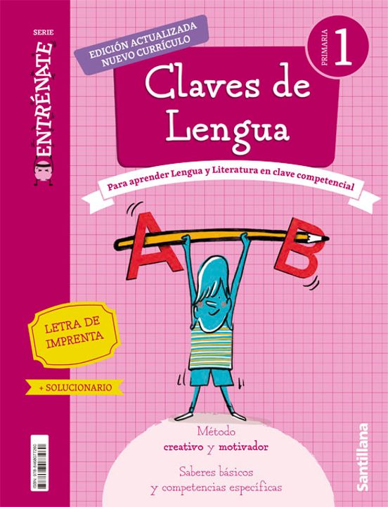 Entrenate. Lengua 1º Educacion Primaria Cuaderno Cast Ed 2022