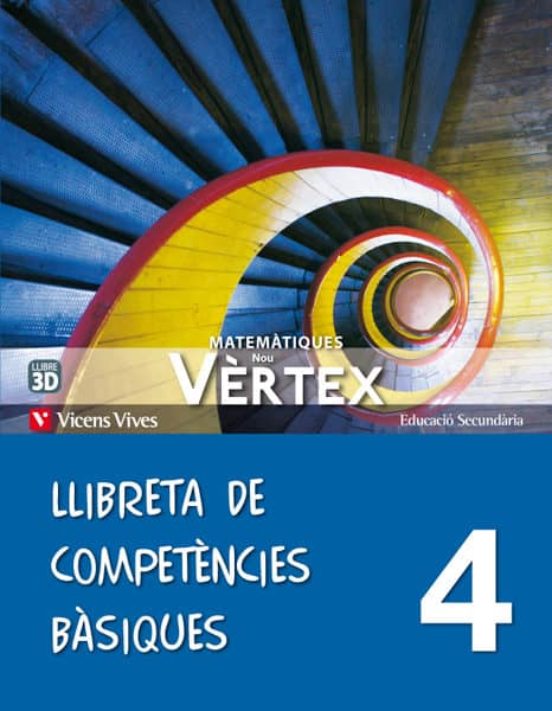 Nou Vèrtex 4. Llibreta de Competències Bàsiques 4º ESO